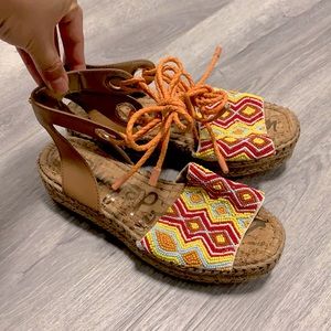 Boho style platforms